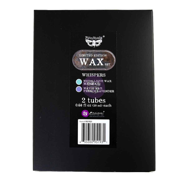 Prima Finnabair WHISPERS Limited Edition Metallique + Matte Wax Set - 2 tubes #951931