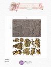 Prima Marketing CHRISTMAS BLUSH Moulds Food Safe Heat Resistant Resin 5X8" #982638