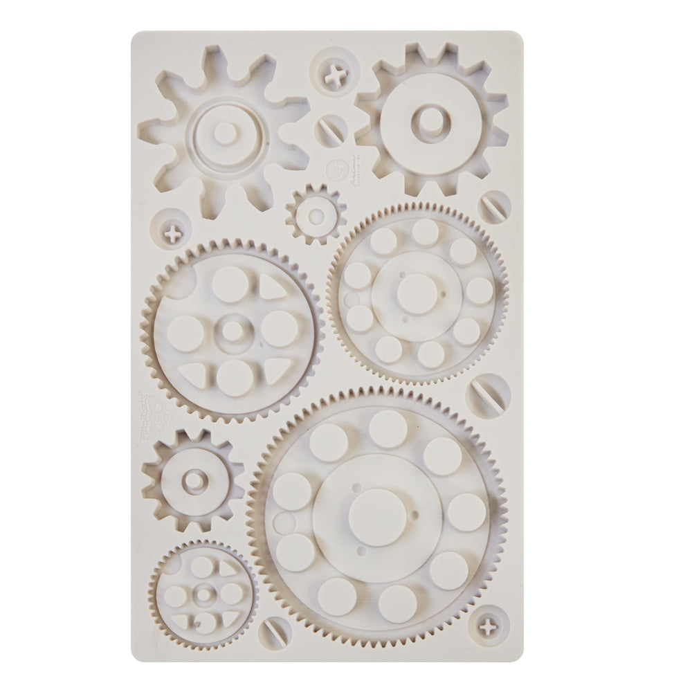 MACHINE PARTS Gears Prima Finnabair Imaginarium Moulds Molds 5