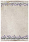 ITD Collection Provence 2 Scented with Lavender A4 Rice Paper Set 11 Sheets #RP059