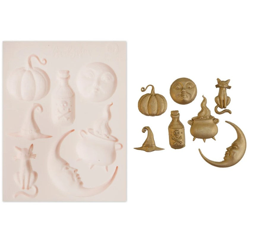 Prima LUNA Halloween Moulds Molds - Food Safe Heat Resistant RESIN 3.5