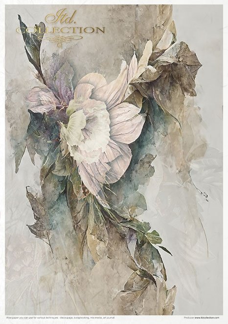 ITD Collection WINTER LOVE STORY A4 Rice Paper Set 11 Sheets #RP049