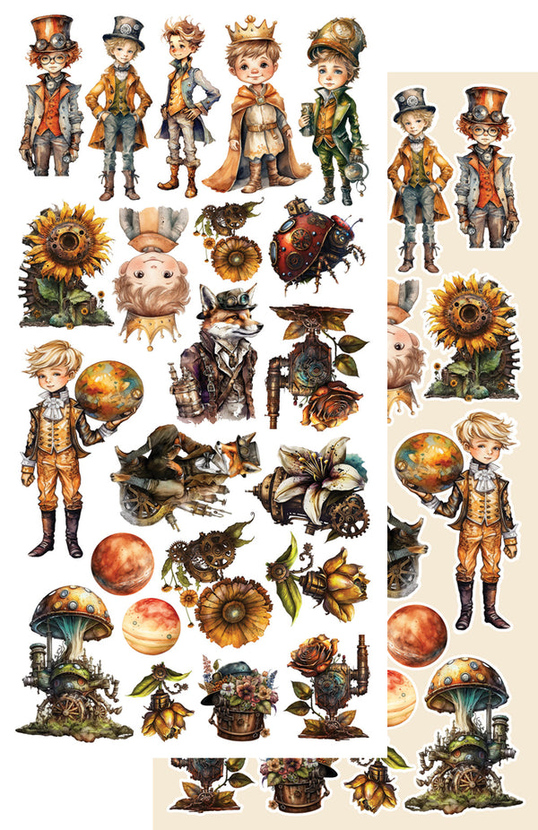 Alchemy of Art BETWEEN WORLDS 6x12" Fussy Cutting Extras