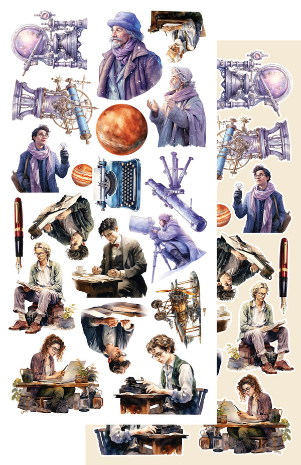 Alchemy of Art BETWEEN WORLDS 6x12" Fussy Cutting Extras