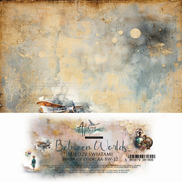 Alchemy of Art BETWEEN WORLDS 6"x6" Double Sided Cardstock #AA-BW-12