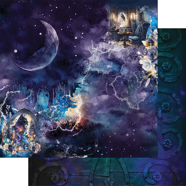 Alchemy of Art LEGENDS of the MAGIC SCHOOL 12"x12" Double Sided Cardstock #AA-LOTMS-07