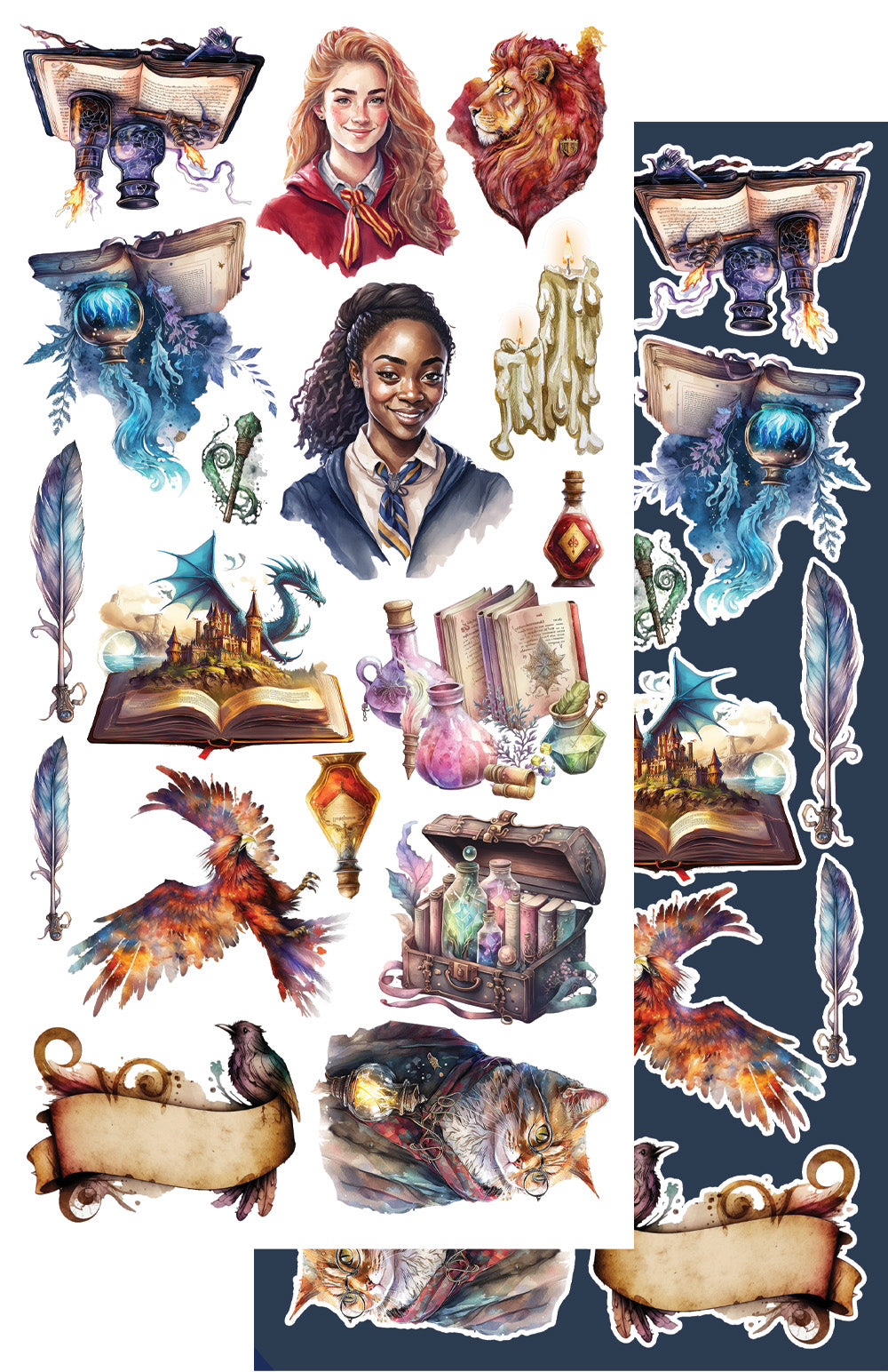 Alchemy of Art LEGENDS of the MAGIC SCHOOL 6x12