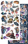 Alchemy of Art LEGENDS of the MAGIC SCHOOL 6x12" Fussy Cutting Extras #AA-LOTMS-10
