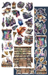 Alchemy of Art LEGENDS of the MAGIC SCHOOL 6x12" Fussy Cutting Extras #AA-LOTMS-10