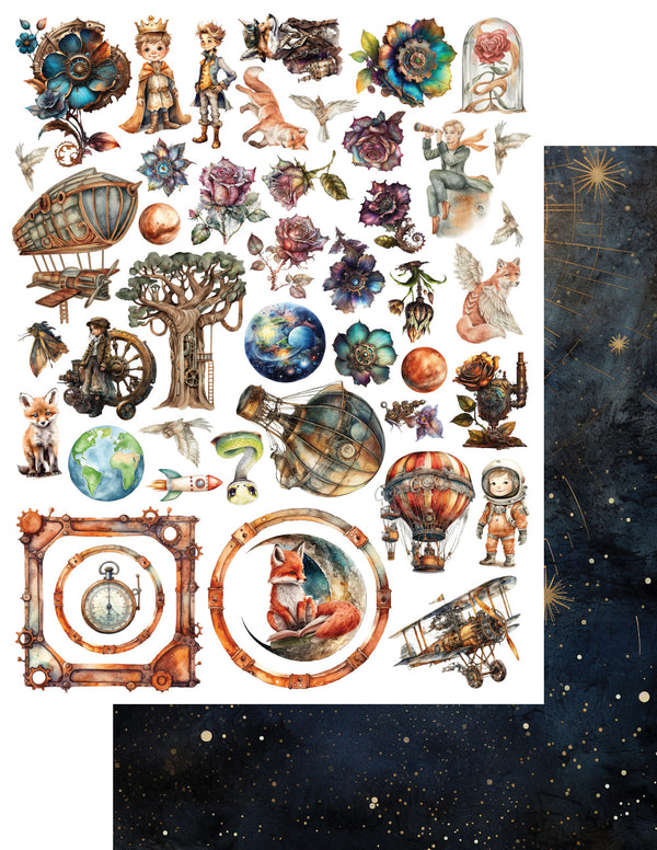 Alchemy of Art BETWEEN WORLDS Die Cuts Ephemera