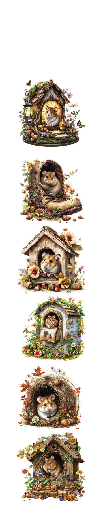 Alchemy of Art TALES of MOSS and FERN 2x12" Fussy Cutting Extras #AA-TOMAF-22