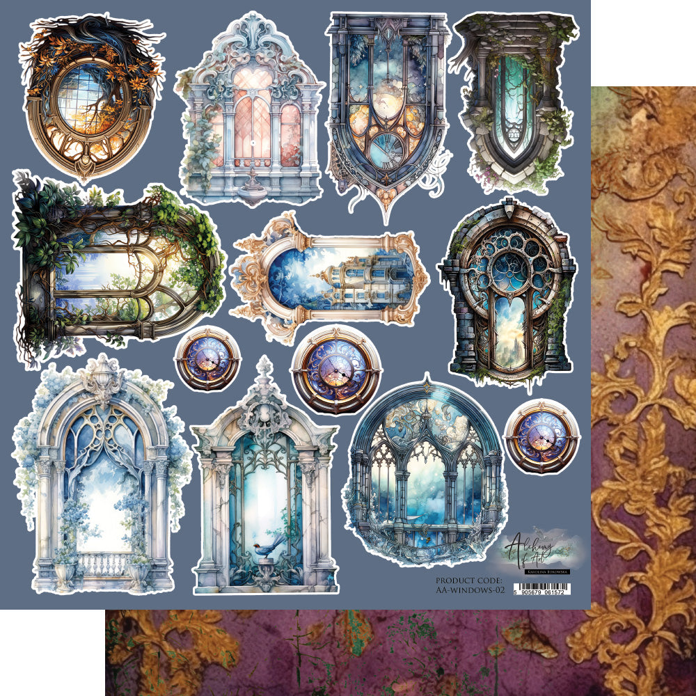 Alchemy of Art LEGENDS of the MAGIC SCHOOL - WINDOWS 12x12