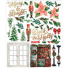 PRE-ORDER - 49 and Market SANTA'S WINTER VILLAGE Card Kit #AIO-38002