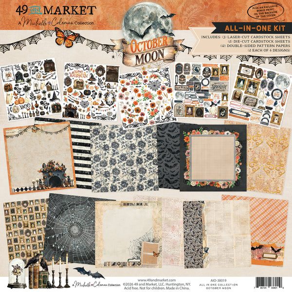 PRE-ORDER - 49 and Market OCTOBER MOON Halloween All in One KIT #AIO-38019