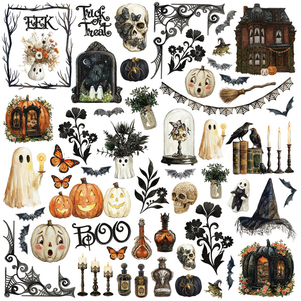 PRE-ORDER - 49 and Market OCTOBER MOON Halloween All in One KIT #AIO-38019
