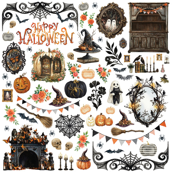 PRE-ORDER - 49 and Market OCTOBER MOON Halloween All in One KIT #AIO-38019