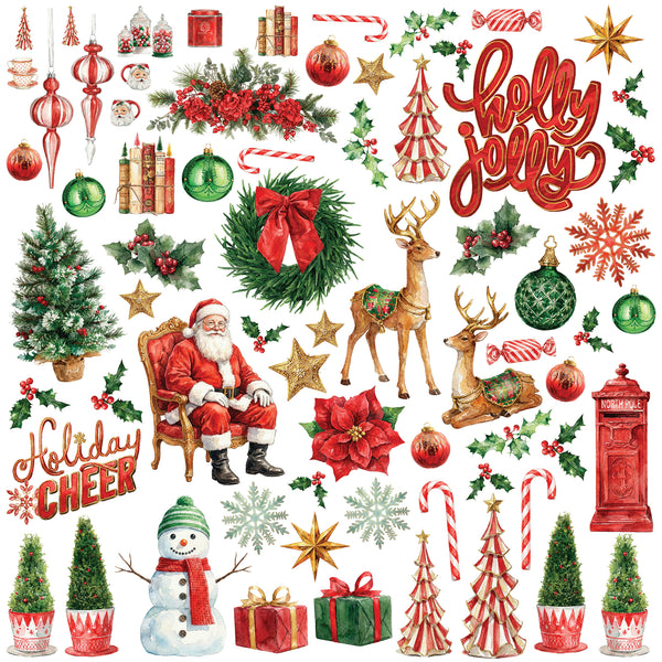 PRE-ORDER - 49 and Market SANTA'S WINTER VILLAGE All in One KIT #AIO-38026