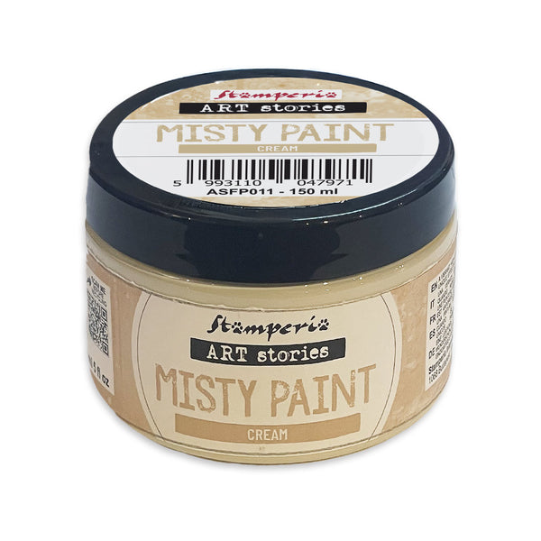 STAMPERIA Art Stories CREAM Misty Paint High Coverage 150 ml #ASFP011