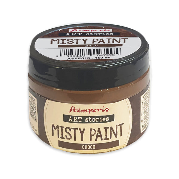 STAMPERIA Art Stories CHOCO Misty Paint High Coverage 150 ml #ASFP013