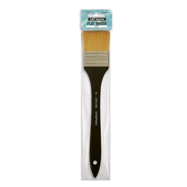 Stamperia Art Stories FLAT BRUSH Paint Size 2" #ASTL006