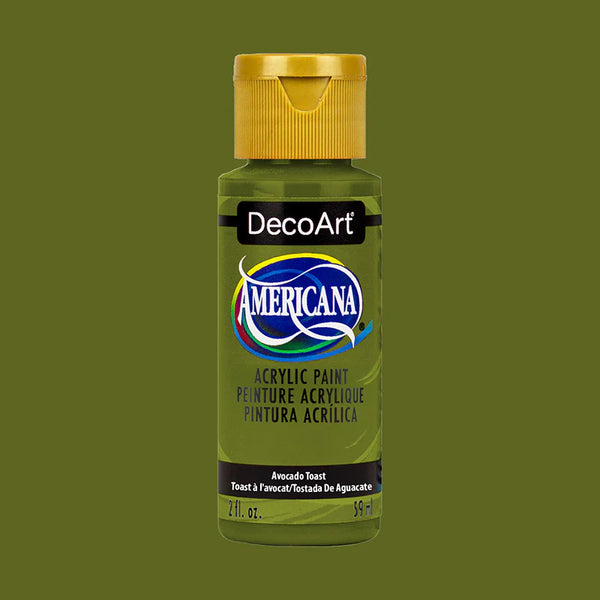 DecoArt AVOCADO TOAST Americana Acrylic Paint 2 oz. Bottle - #DA430