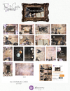 Prima BEWITCHED HALLOWEEN Collection 4X6 Journaling Notecards #677787