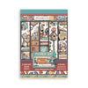Stamperia FURRY FRIENDS 2 - LARGE ART JOURNALING SELECTION Junk Journal Kit Stencils Ephemera #BJS005