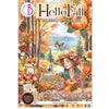 Cover of 'Hello Fall' junk journal and ephemera book with autumn-themed illustrations.