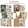 Ciao Bella HOT COCOA & HOLLY A4 Junk Journal & Ephemera Book #CBB015