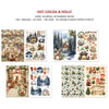 Ciao Bella HOT COCOA & HOLLY A4 Junk Journal & Ephemera Book #CBB015