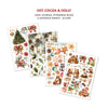 Ciao Bella HOT COCOA & HOLLY A4 Junk Journal & Ephemera Book #CBB015