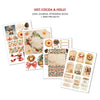 Ciao Bella HOT COCOA & HOLLY A4 Junk Journal & Ephemera Book #CBB015