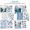 Ciao Bella FROZEN LAND A4 Junk Journal & Ephemera Book #CBB016