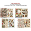 Ciao Bella COZY CHRISTMAS A4 Junk Journal & Ephemera Book #CBB031