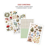 Ciao Bella COZY CHRISTMAS A4 Junk Journal & Ephemera Book #CBB031