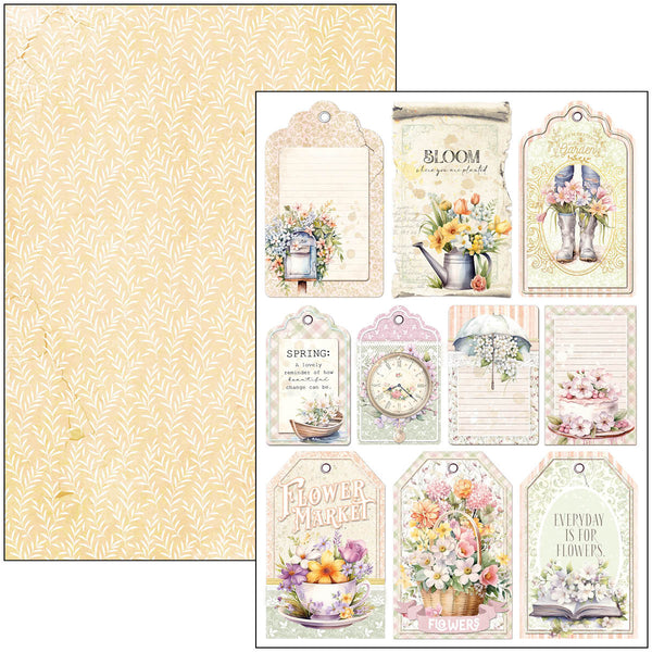 Ciao Bella FLOWER SHOP A4 Creative Pad #CBCL077