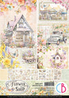 Ciao Bella FLOWER SHOP A4 Creative Pad #CBCL077