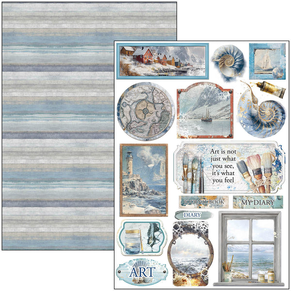 Ciao Bella AN ARTIST JOURNEY A4 Creative Pad #CBCL092