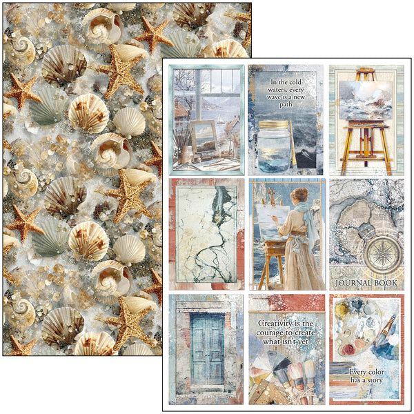 Ciao Bella AN ARTIST JOURNEY A4 Creative Pad #CBCL092