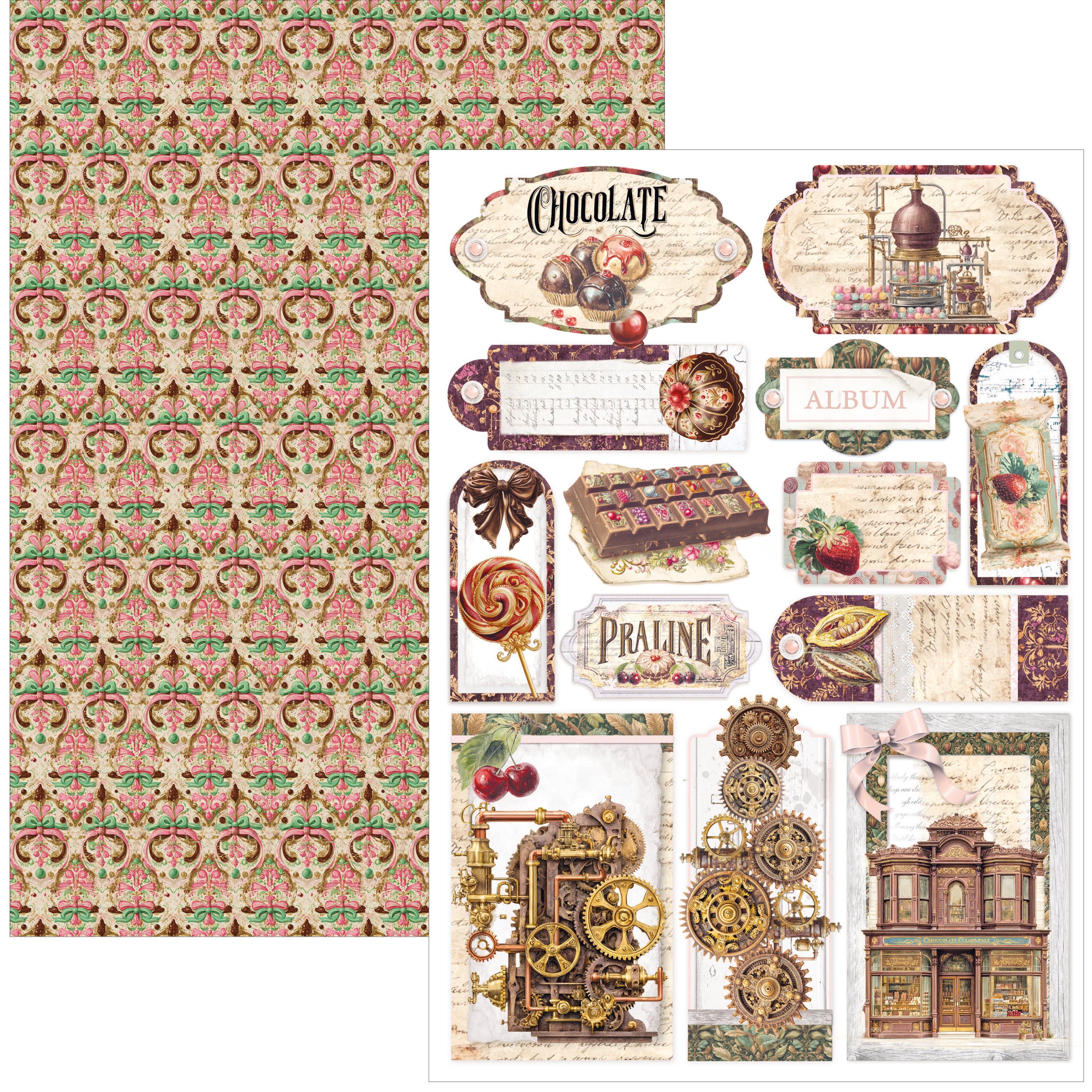 Ciao Bella CHOCOLATE WANDERLUST A4 Creative Pad #CBCL100
