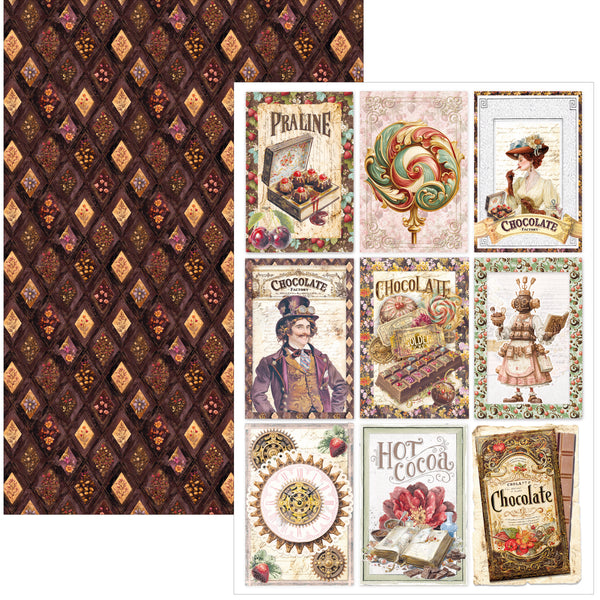 Ciao Bella CHOCOLATE WANDERLUST A4 Creative Pad #CBCL100