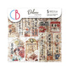 Ciao Bella LAND of the RISING Sun 6x6" PEARL Sheets 5 Pcs #CBDQ010