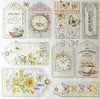 Ciao Bella FLOWER SHOP 6x6" PEARL Sheets 5 Pcs #CBDQ011