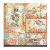 Ciao Bella CORAL REEF 8x8 Paper Pad 12 Sheets #CBH078