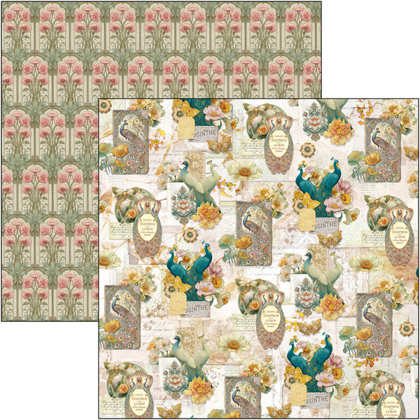 Ciao Bella ARTEMIS 8x8 Paper Pad 12 Sheets #CBH094