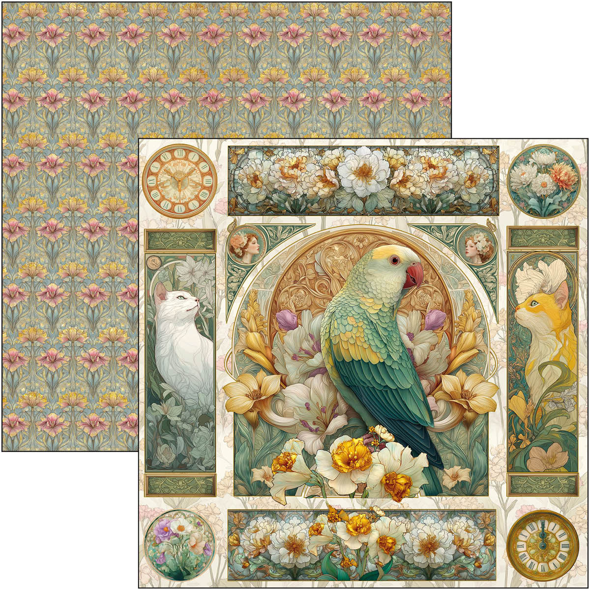 Ciao Bella ARTEMIS 8x8 Paper Pad 12 Sheets #CBH094