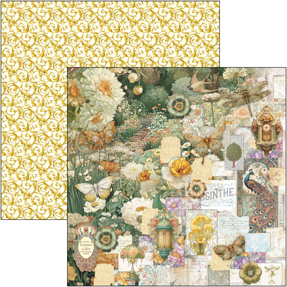 Ciao Bella ARTEMIS 8x8 Paper Pad 12 Sheets #CBH094