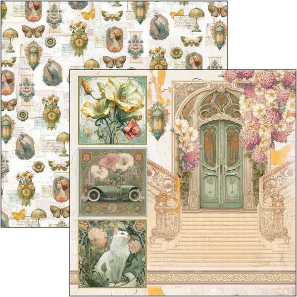 Ciao Bella ARTEMIS 8x8 Paper Pad 12 Sheets #CBH094