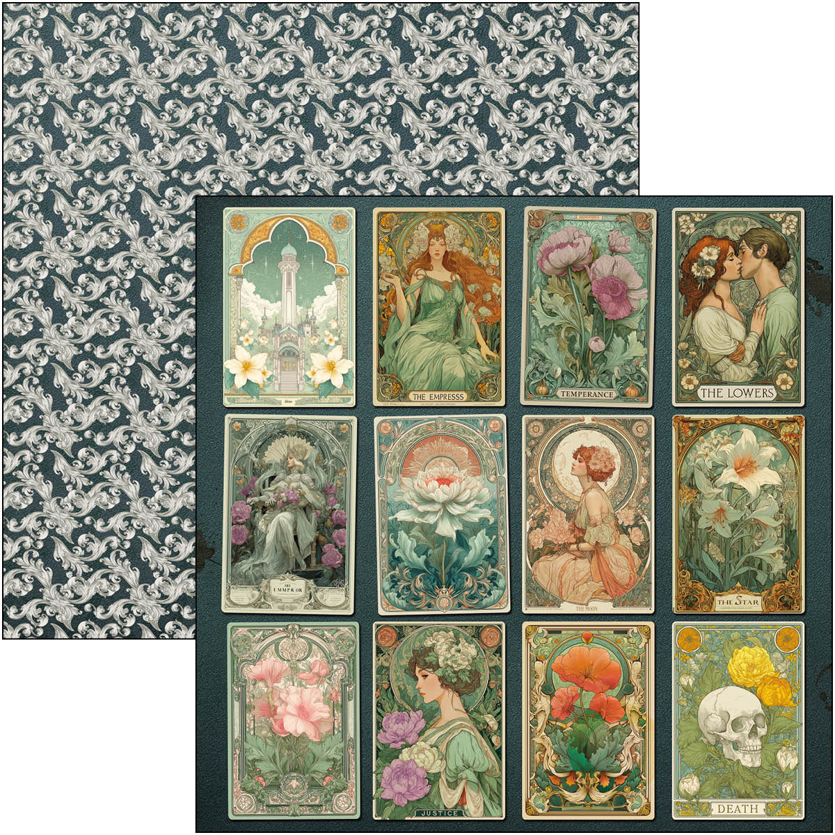 Ciao Bella ARTEMIS 8x8 Paper Pad 12 Sheets #CBH094