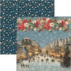 Ciao Bella MERRY and BRIGHT 8x8 Paper Pad 12 Sheets #CBH098